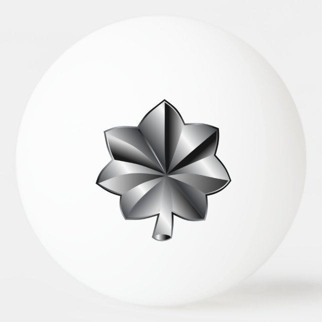 US Military Rank - Lieutenant Colonel Ping Pong Ball (Front)