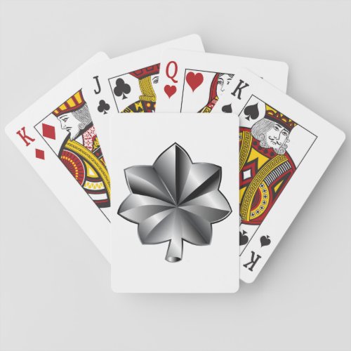 US Military Rank _ Lieutenant Colonel Playing Cards