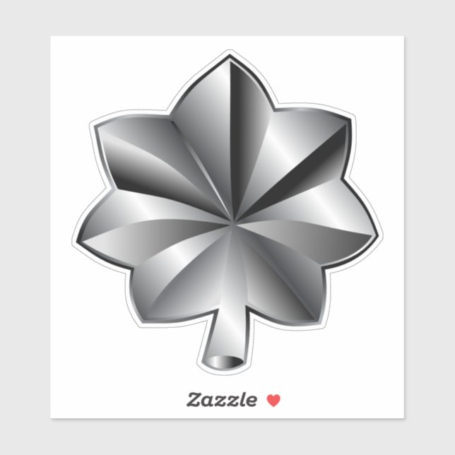 US Military Rank - Lieutenant Colonel Sticker (Sheet)