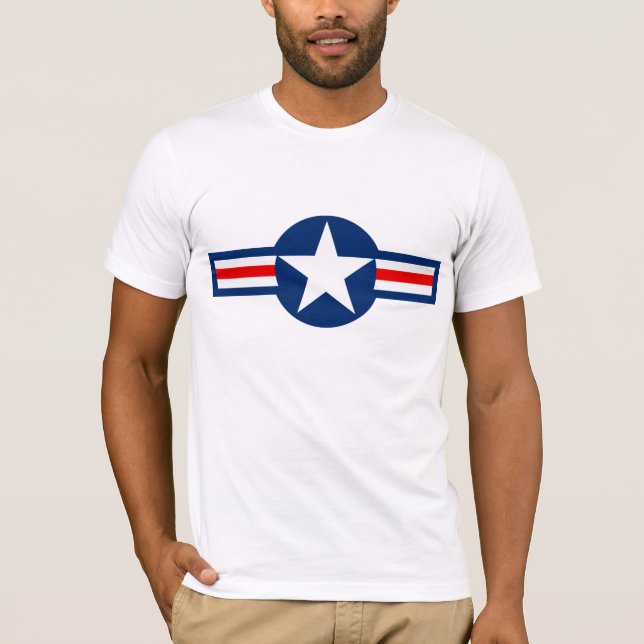 US Military Roundel Men T-Shirt (Front)