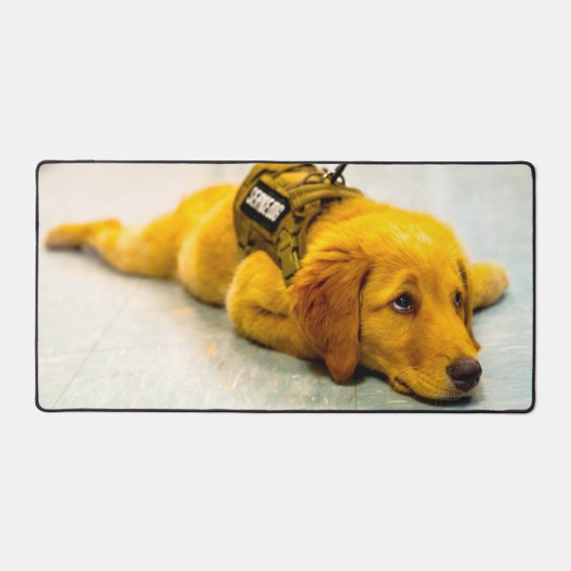 US MILITARY SERVICE DOG DESK MAT (Front)