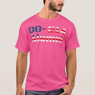 Us Military Vet Us American Flag Dd214 T-Shirt