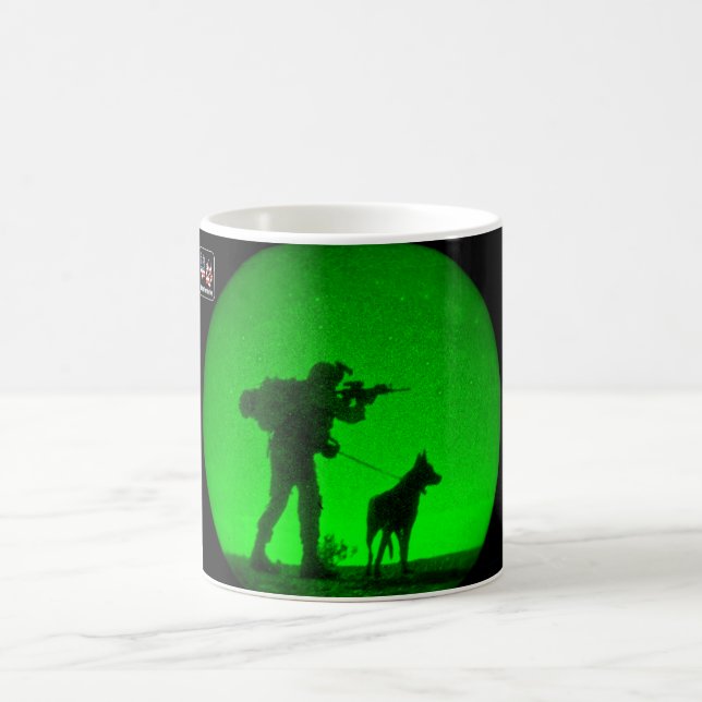 US MILITARY WORKING DOG COFFEE MUG (Center)