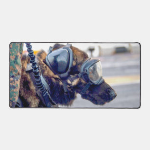US MILITARY WORKING DOG DESK MAT