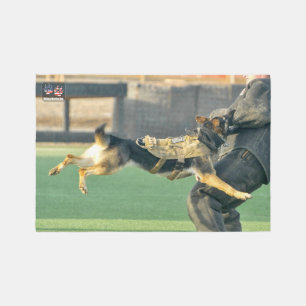 US MILITARY WORKING DOG RUG