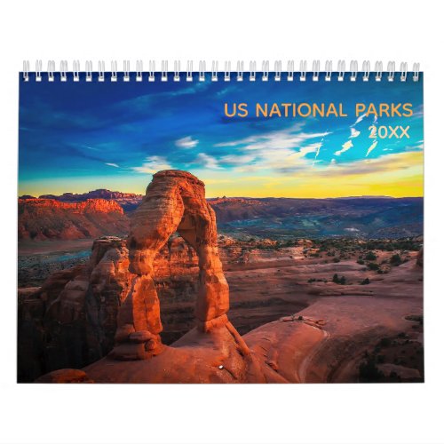 US National Parks Calendar