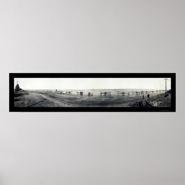 US Navy Airplanes CA Photo 1918 Poster (Front)