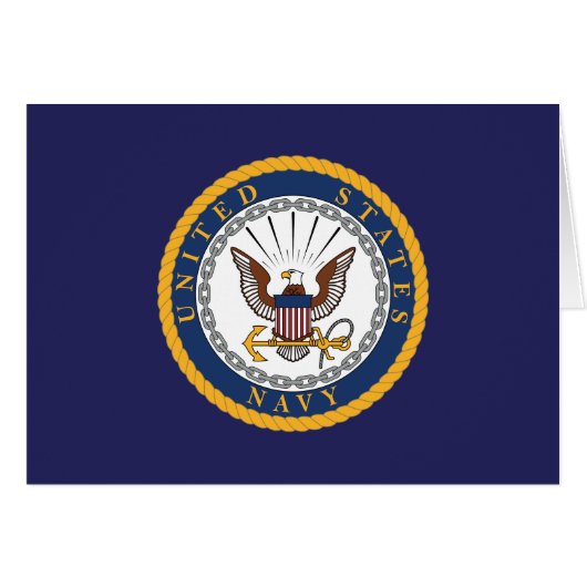 US NAVY ALT EMBLEM CARDS (Front Horizontal)