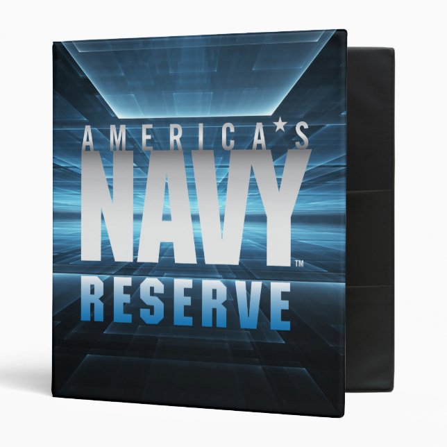 US Navy | America's Navy Reserve 3 Ring Binder (Front/Inside)