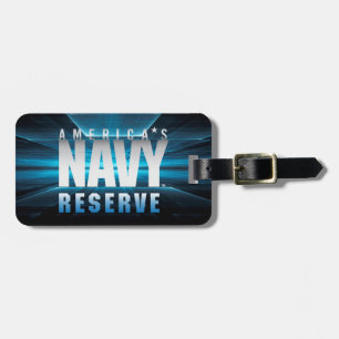 US Navy America's Navy Reserve Luggage Tag