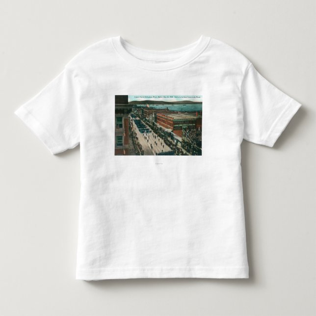 US Navy Atlantic Fleet in Harbor Toddler T-shirt (Front)