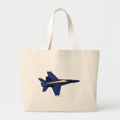 US NAVY Blue Angels In Flight at Fleet Week Large Tote Bag
