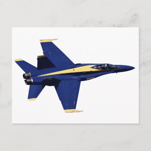 US NAVY Blue Angels In Flight at Fleet Week Postcard