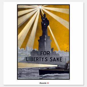 US Navy Defense of American Liberty & Freedom Sticker