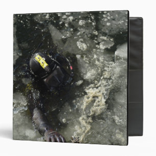 US Navy Diver 3 Ring Binder