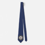 Us Navy Emblem Blue Tie at Zazzle