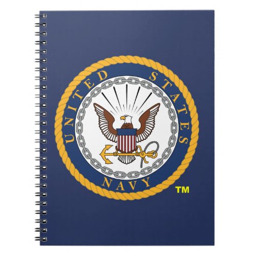 US Navy Emblem Notebook