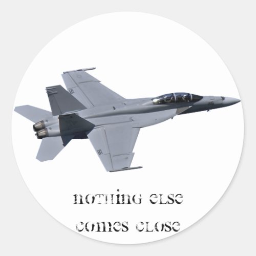 US Navy F_18 Super Hornet Sticker