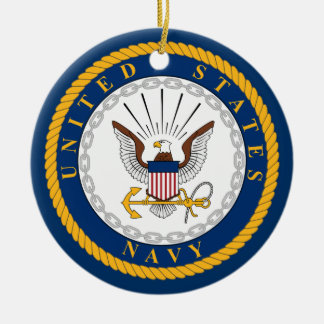 US Navy Fan Merch Navy Seal Personalized Ornament