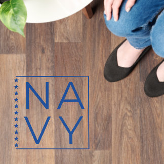 US NAVY Floor Decal in Blue