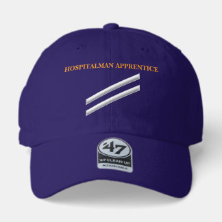 US Navy Hospital Apprentice E-2 Rank Insignia 47 Brand Hat