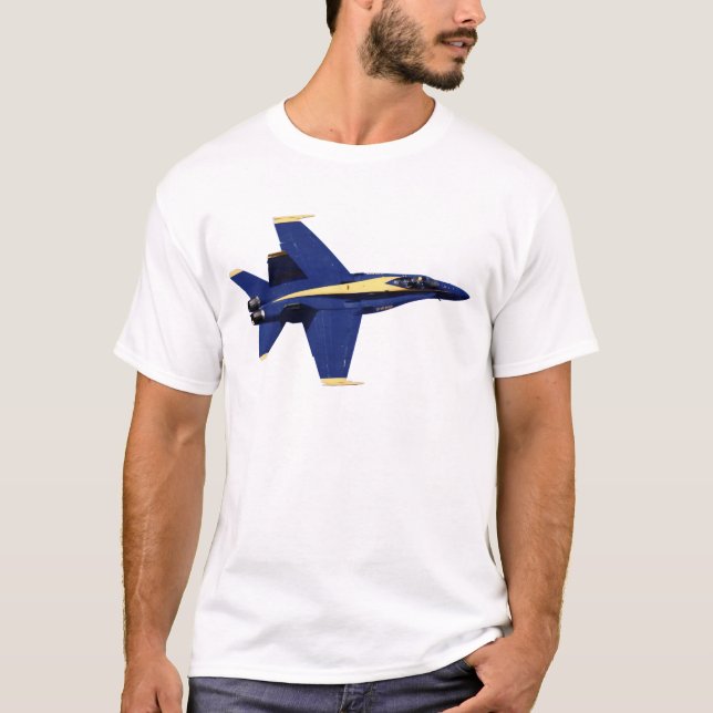 US NAVY/Marines Blue Angels F-15 T-Shirt (Front)
