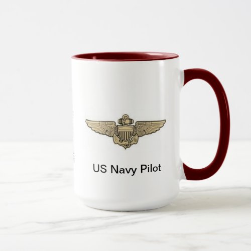 US Navy Pilot Mug