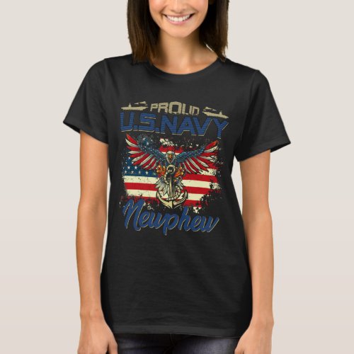  US Navy Proud Nephew _ Proud US Navy Nephew For V T_Shirt