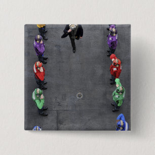 US Navy rainbow sideboys Pinback Button