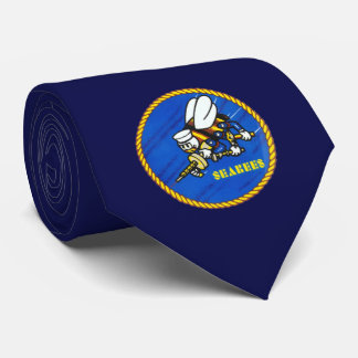 US Navy Seabees Logo Neck Tie