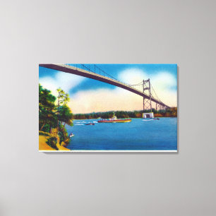 US Navy Vessel Canvas Print