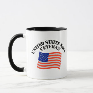 US NAVY VETERAN COMBO MUG
