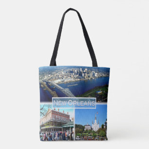 US New Orleans - Central Business District - Tote Bag