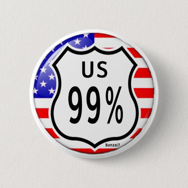 Us Occupation: 99% Button (Front)