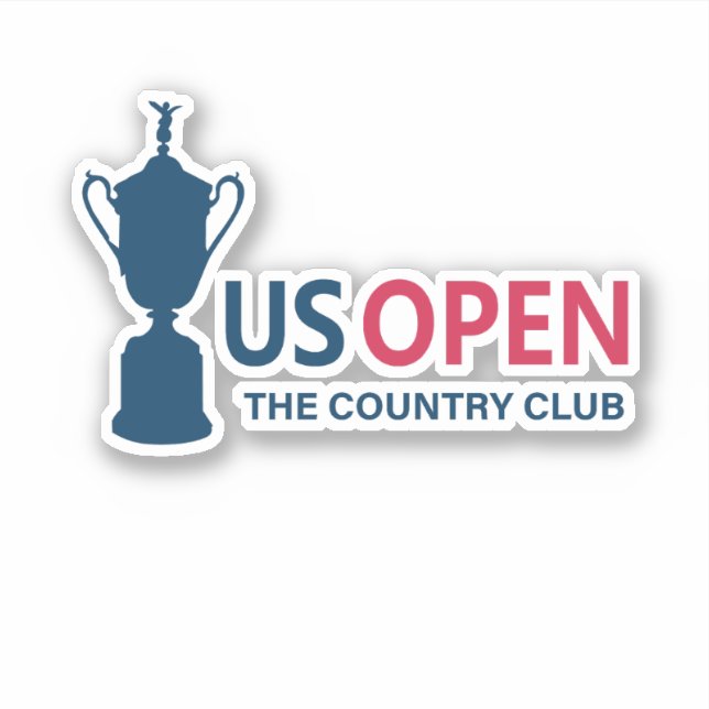 US OPEN THE COUNTRY CLUB STICKER (Front)
