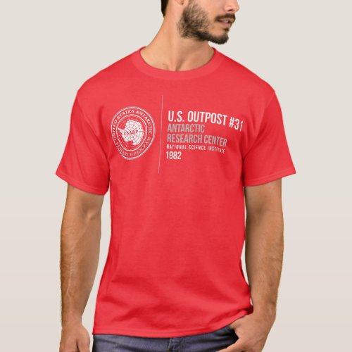 US Outpost 31 Antarctica Research Program T_Shirt
