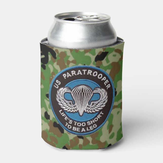 US PARATROOPER CAN COOLER (Can Front)