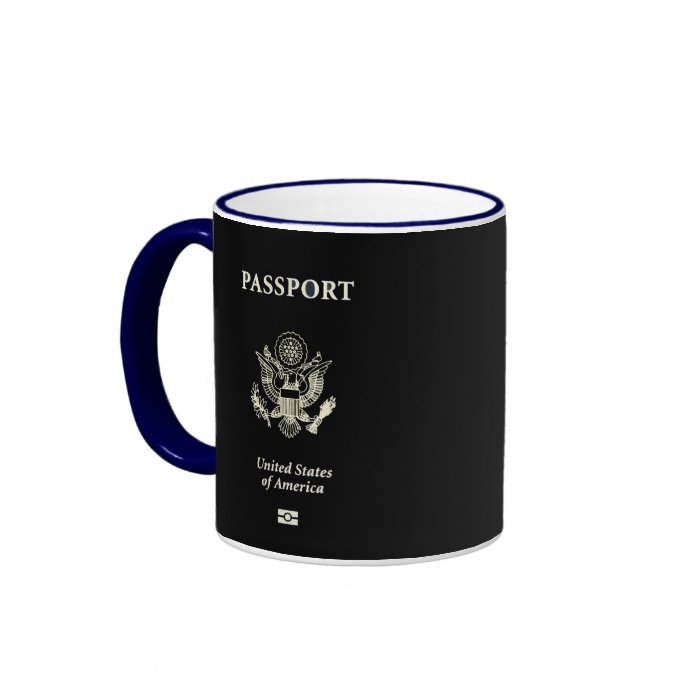 US Passport Cover Mugs