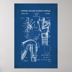 US Patent - Bagpipes Poster
