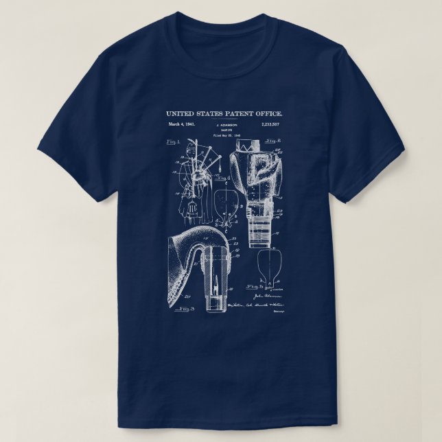 US Patent Bagpipes T-Shirt (Design Front)