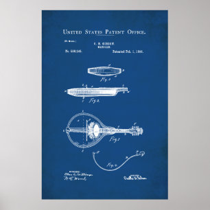 US Patent - Mandolin Poster