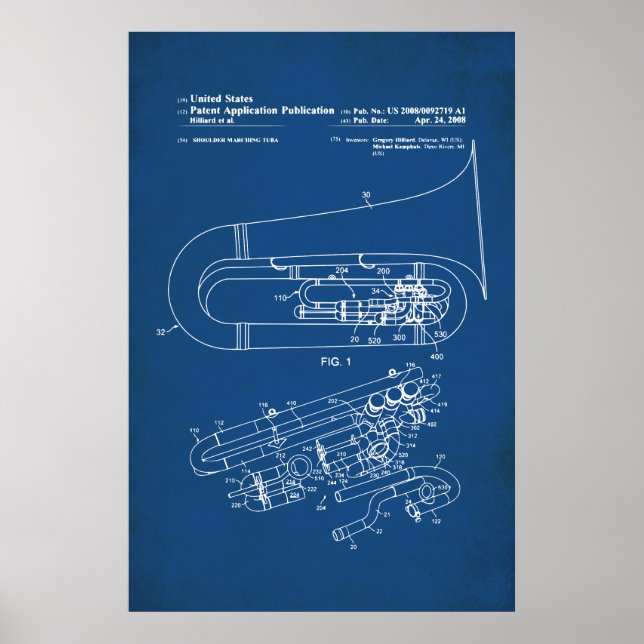 US Patent - Tuba Poster (Front)