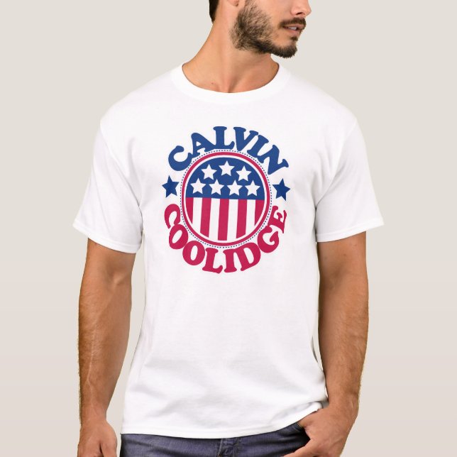 US President Calvin Coolidge T-Shirt (Front)