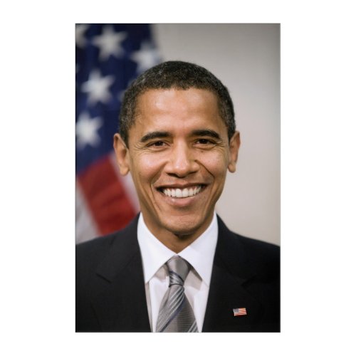 US President Elect Barack Obama  Acrylic Print