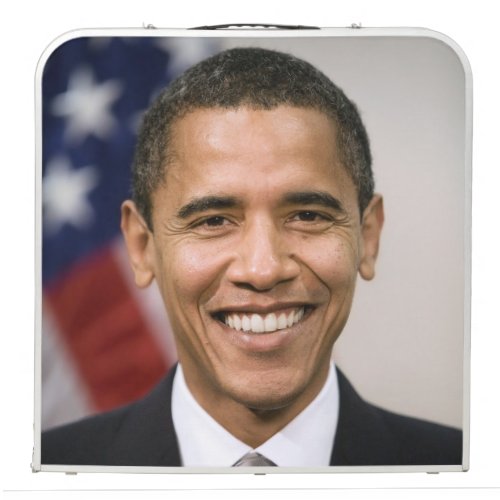 US President Elect Barack Obama  Beer Pong Table