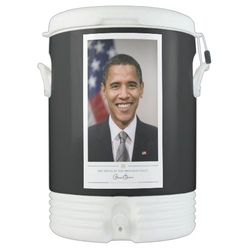 US President Elect Barack Obama  Beverage Cooler