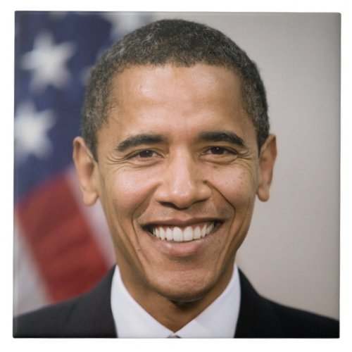US President Elect Barack Obama  Ceramic Tile