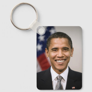 US President Elect Barack Obama  Keychain