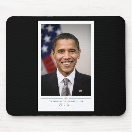 US President Elect Barack Obama  Mouse Pad