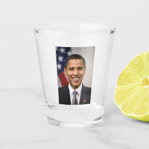 US President Elect Barack Obama  Shot Glass